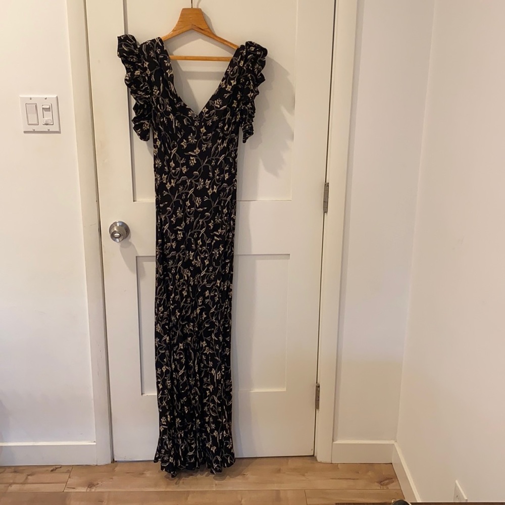 Elegant Black Doen Dress